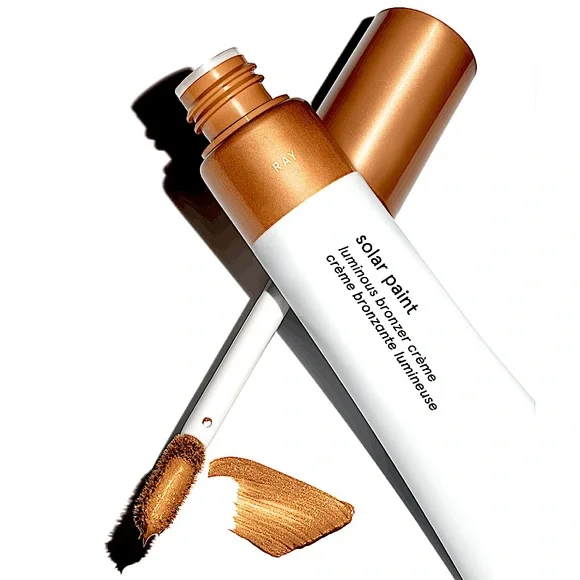 Glossier Solar Paint Luminous Bronzer Crème in Ray, 0.5 fl. Oz. / 13 mL. - Picture 2 of 16